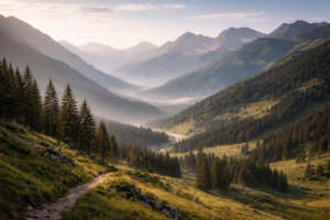 Regulation des Nervensystems- die Berglandschaft als Modell