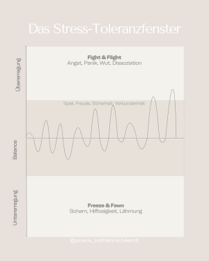Stresstoleranzfenster als Grafik